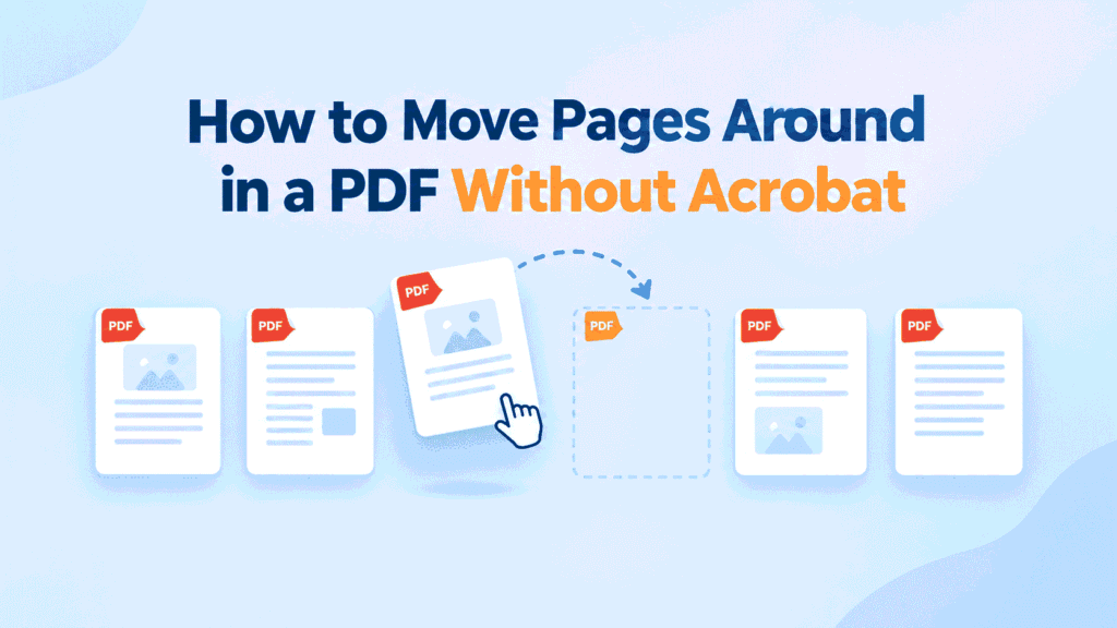 How to Move Pages Around in a PDF Without Acrobat